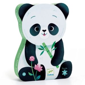 Djeco Leo the Panda 24pc Silhouette Jigsaw Puzzle