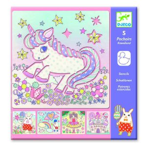 Djeco Stencils Kawaiiland