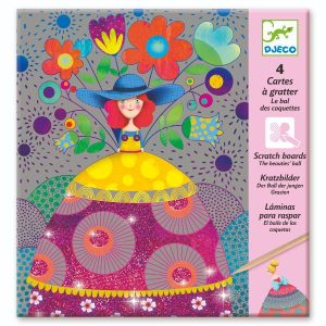 Djeco Scratch Art - The Beauties' Ball