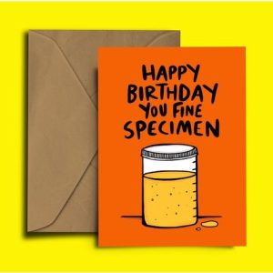 Dixon Does Doodles Happy Birthday You Fine Specimen Card