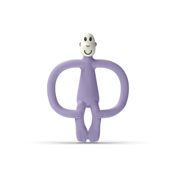 Matchstick Monkey Teether Purple