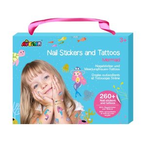 Avenir Nail Stickers and Tattoos - Mermaid