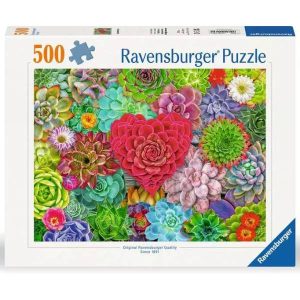 Ravensburger Succulent Love 500pc jigsaw puzzle