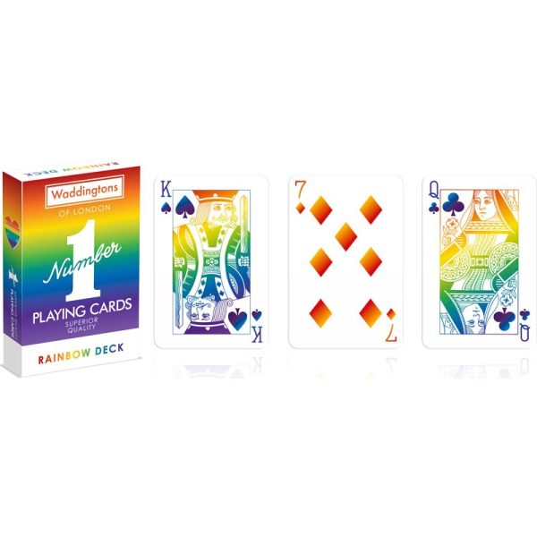 Waddingtons Playing Cards Rainbow