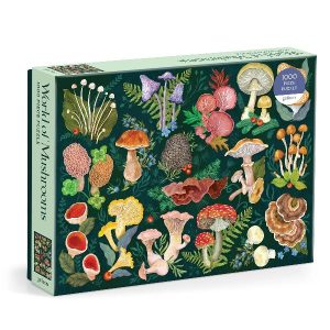 Galison World of Mushrooms 1000pc Jigsaw Puzzle