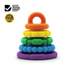 Jellystone Rainbow Stacker & Teether - Bright
