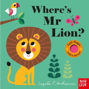 Felt Flaps Lion Buggy Book