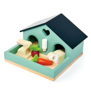 Tender Leaf Wooden Pet Rabbit Set