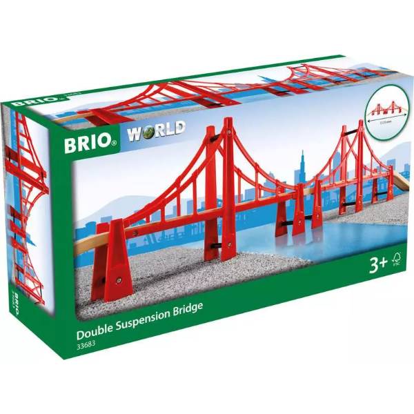 BRIO 33683 Double Suspension Bridge
