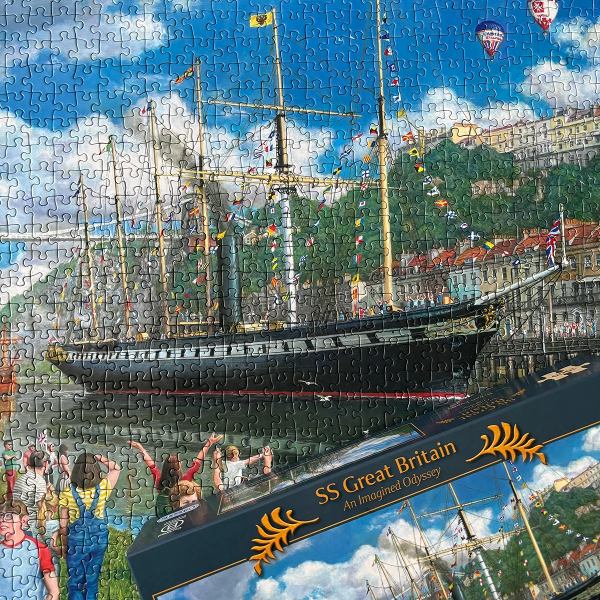Gibsons SS Great Britain An Imagined Odyssey 1000pc Jigsaw Puzzle - Image 2