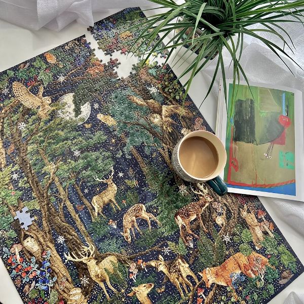 Gibsons The Art File: Into the Forest 1000pc Jigsaw Puzzle - Image 2