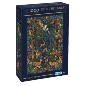Gibsons The Art File: Into the Forest 1000pc Jigsaw Puzzle