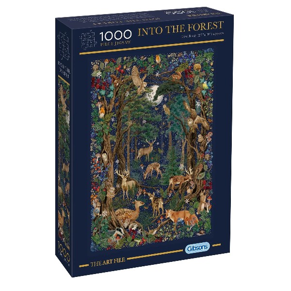 Gibsons The Art File: Into the Forest 1000pc Jigsaw Puzzle
