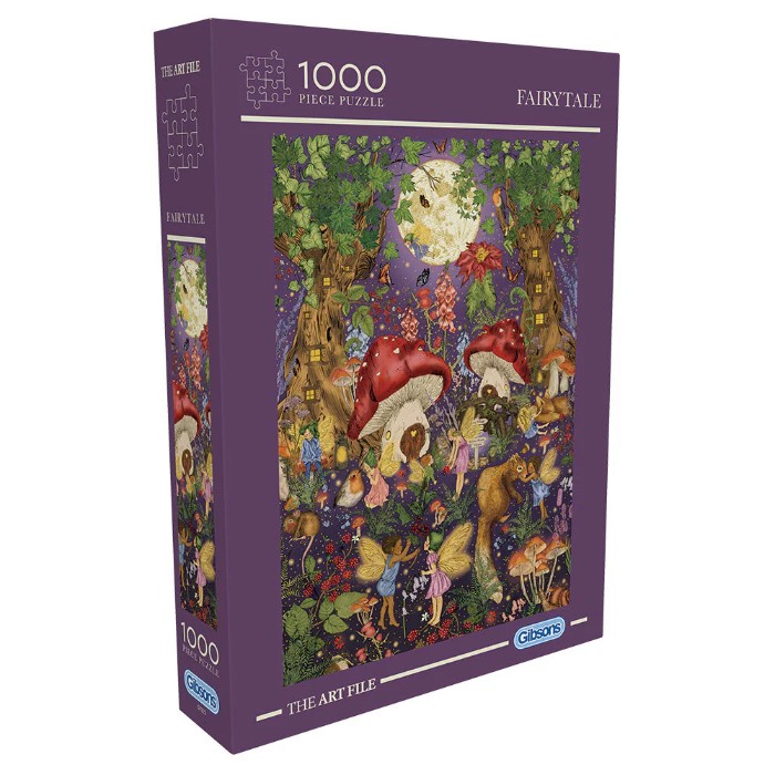 Gibsons The Art File: Fairytale 1000pc Jigsaw Puzzle