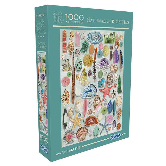 Gibsons The Art File: Natural Curiosities 1000pc Jigsaw Puzzle