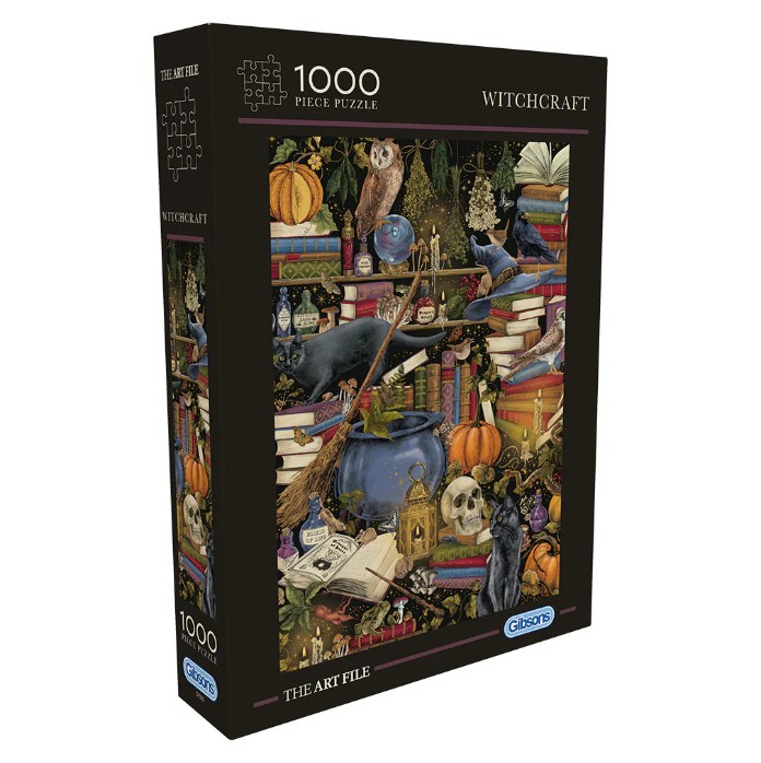 Gibsons The Art File: Witchcraft 1000pc Jigsaw Puzzle