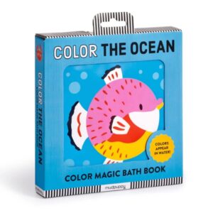 Mudpuppy Colour The Ocean Bath Book