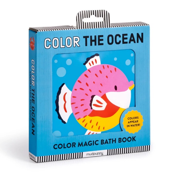 Mudpuppy Colour The Ocean Bath Book