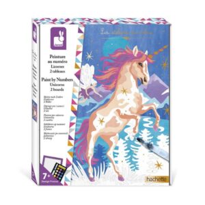 Janod Paint by Numbers Unicorns