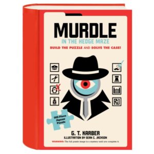 Murdle in the Hedge Maze Jigsaw Puzzle