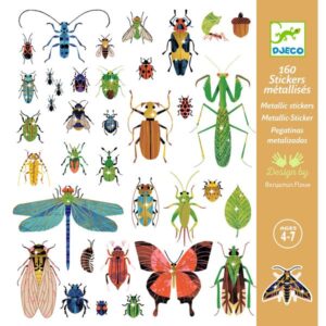 Djeco Metallic Stickers - Microcosms