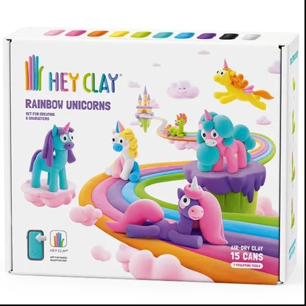 Hey Clay Unicorns Set