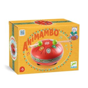 Djeco Animambo Metal Drum Red
