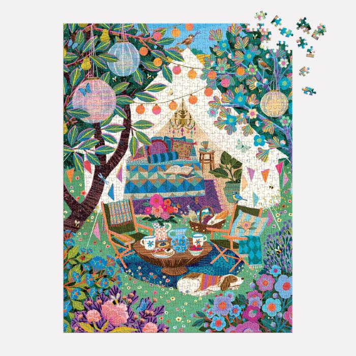 Galison Blooming Escape 1000pc Jigsaw Puzzle - Image 2
