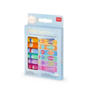 Legami Teddy's Superpower Mini Highlighters
