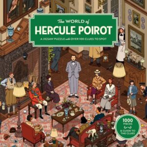 The World of Hercule Poirot 1000pc Jigsaw Puzzle