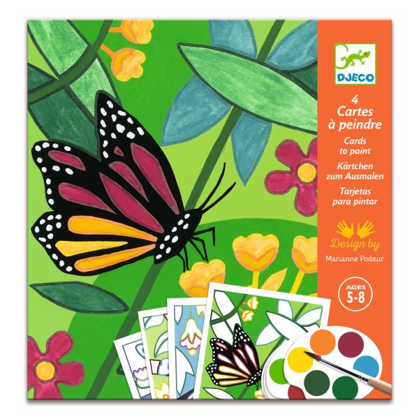 Djeco Cards to Paint - Indonesia