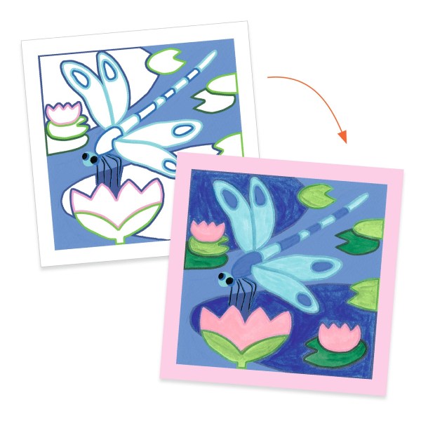 Djeco Cards to Paint - Indonesia - Image 2