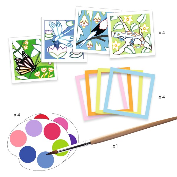 Djeco Cards to Paint - Indonesia - Image 3