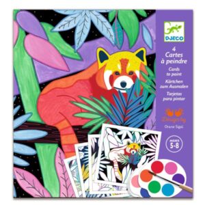Djeco Cards to Paint - Selva